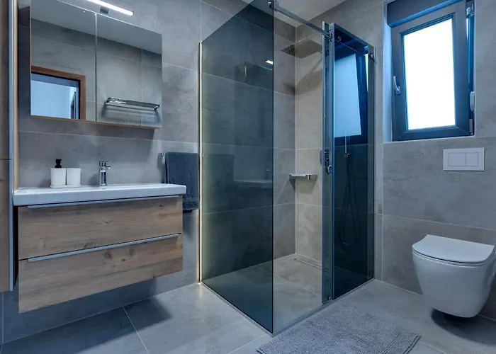 Lavanda -semi-detached With A Pool And A Panoramic View, Close To A Sandy Beach- By Traveler Tourist Agency Krk *