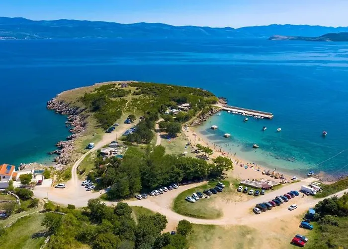 Lavanda -semi-detached With A Pool And A Panoramic View, Close To A Sandy Beach- By Traveler Tourist Agency Krk