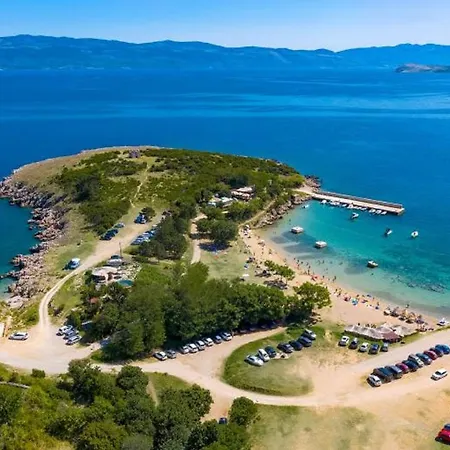 Lavanda -semi-detached With A Pool And A Panoramic View, Close To A Sandy Beach- By Traveler Tourist Agency Krk